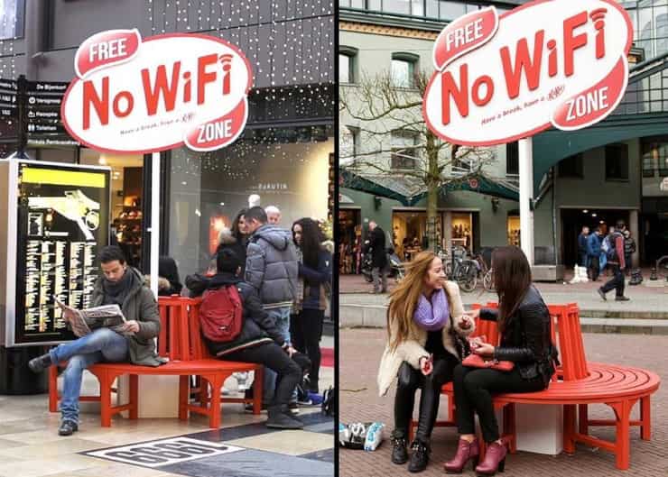 No wi-fi zone