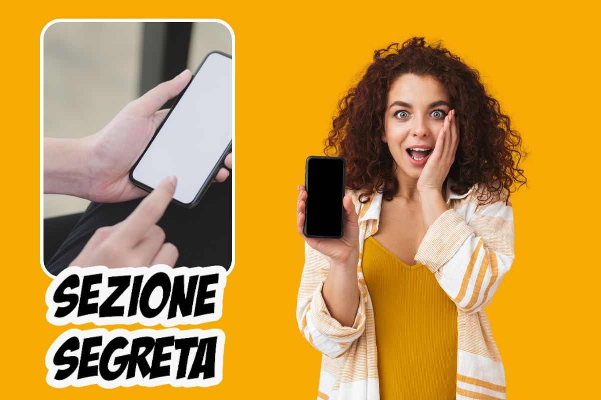 Codice per attivare sezione segreta del telefono